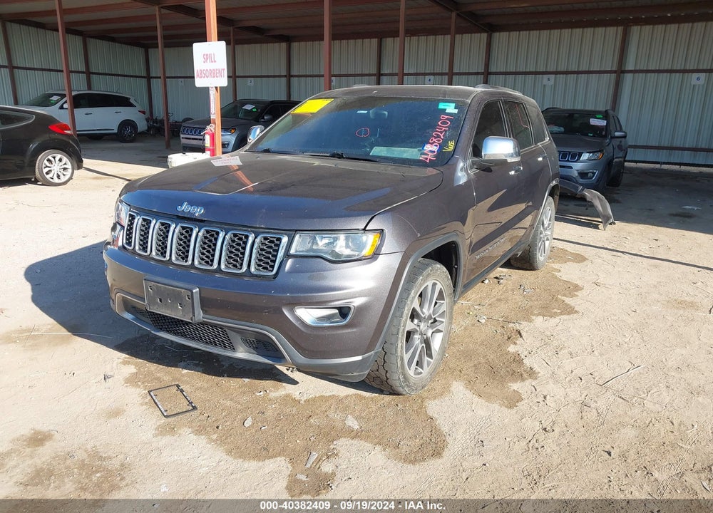 2018 JEEP GRAND CHEROKEE LIMITED 4X2 VIN: 1C4RJEBG9JC110931