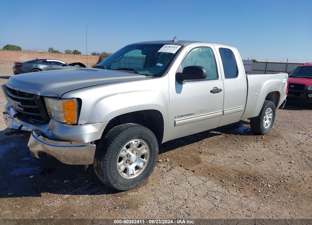 2008 GMC SIERRA 1500 SLE2 VIN: 2GTEK19JX81233806