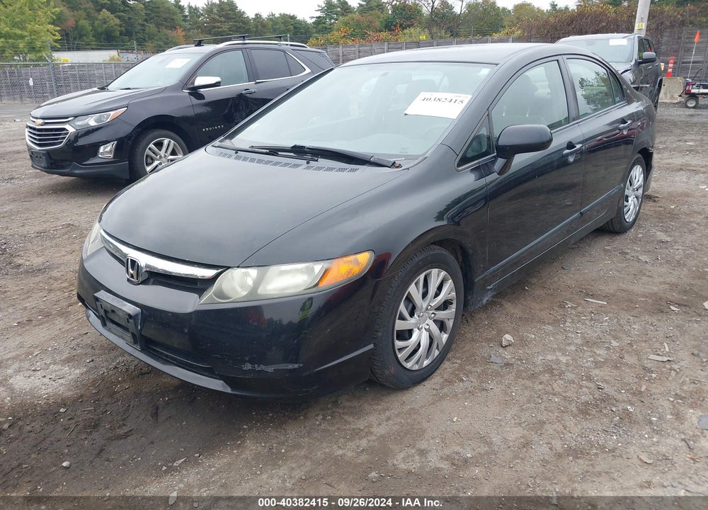 2007 HONDA CIVIC LX VIN: 2HGFA16587H310940
