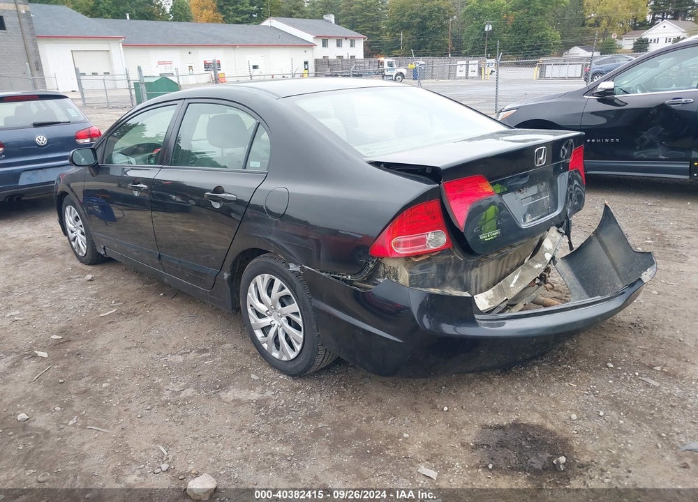 2007 HONDA CIVIC LX VIN: 2HGFA16587H310940