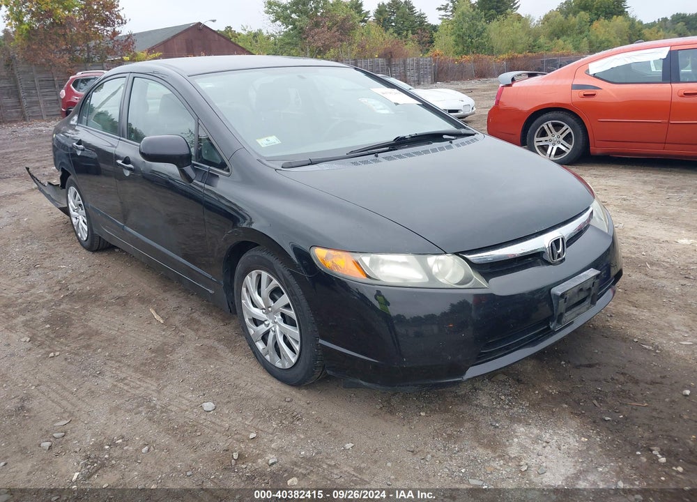 2007 HONDA CIVIC LX VIN: 2HGFA16587H310940