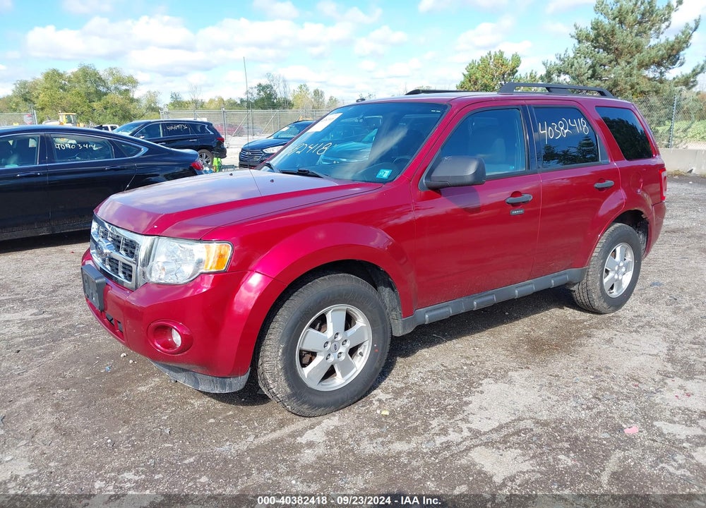 2012 FORD ESCAPE XLT VIN: 1FMCU0DG9CKC38880