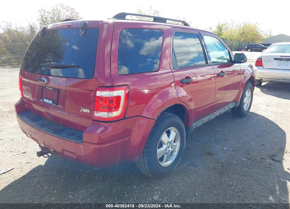 2012 FORD ESCAPE XLT VIN: 1FMCU0DG9CKC38880