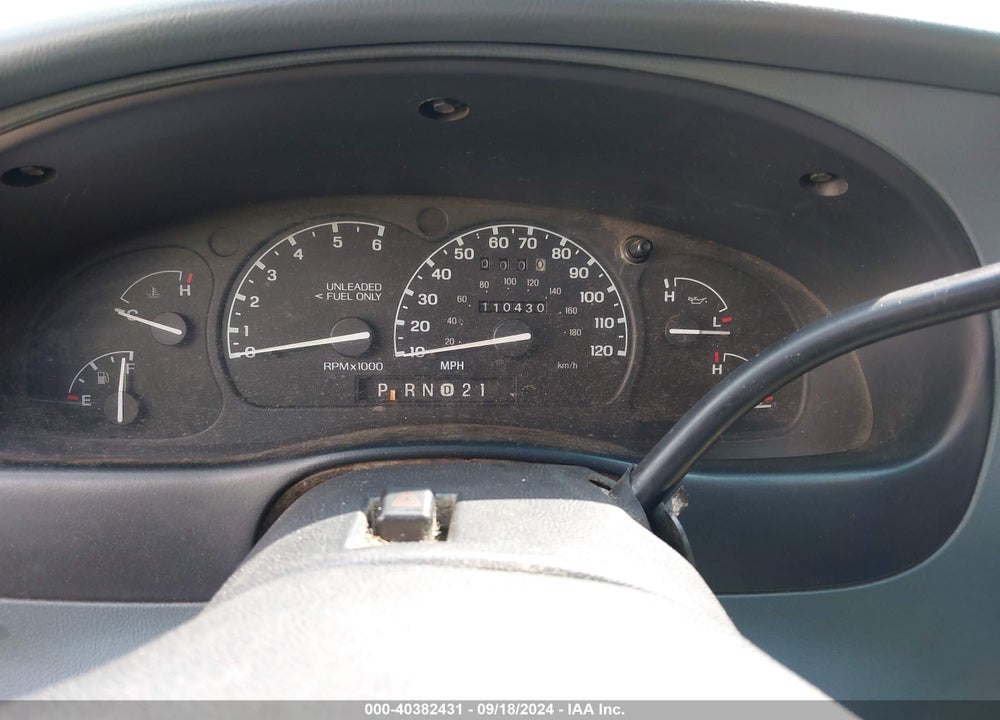 1996 FORD EXPLORER VIN: 1FMDU24X6TUC53731