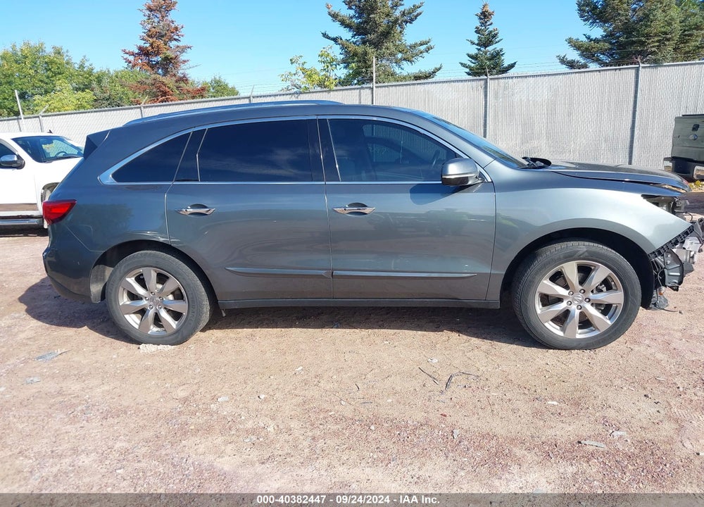 2014 ACURA MDX ADVANCE PKG W/ENTERTAINMENT PKG VIN: 5FRYD4H80EB039414