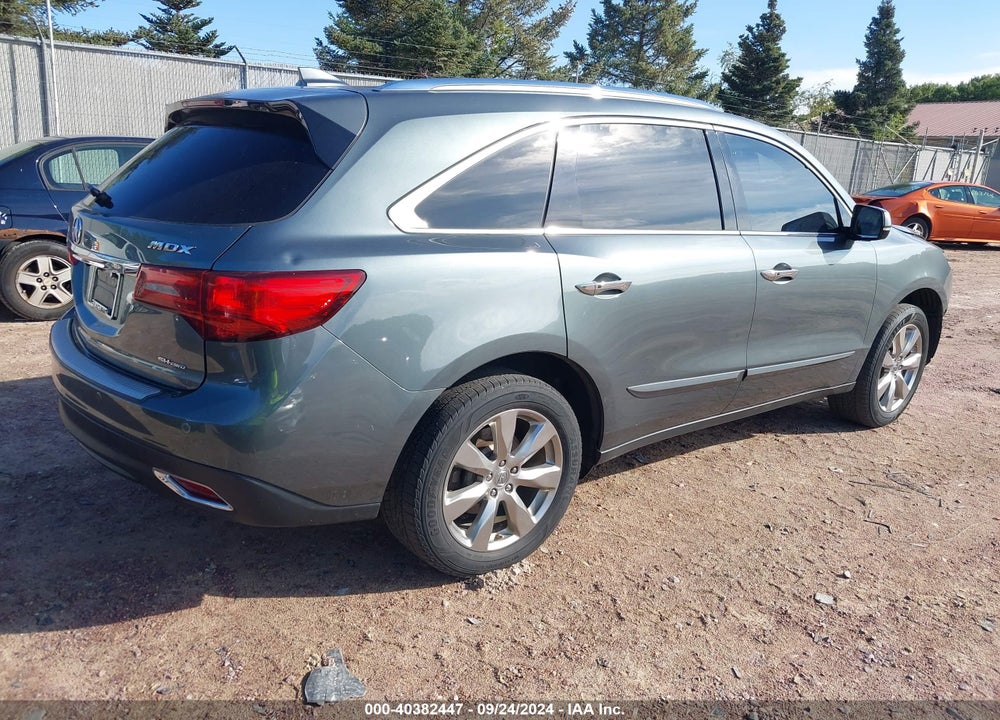 2014 ACURA MDX ADVANCE PKG W/ENTERTAINMENT PKG VIN: 5FRYD4H80EB039414
