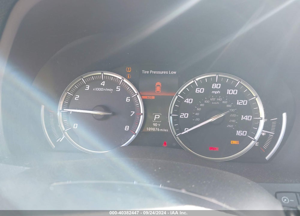 2014 ACURA MDX ADVANCE PKG W/ENTERTAINMENT PKG VIN: 5FRYD4H80EB039414