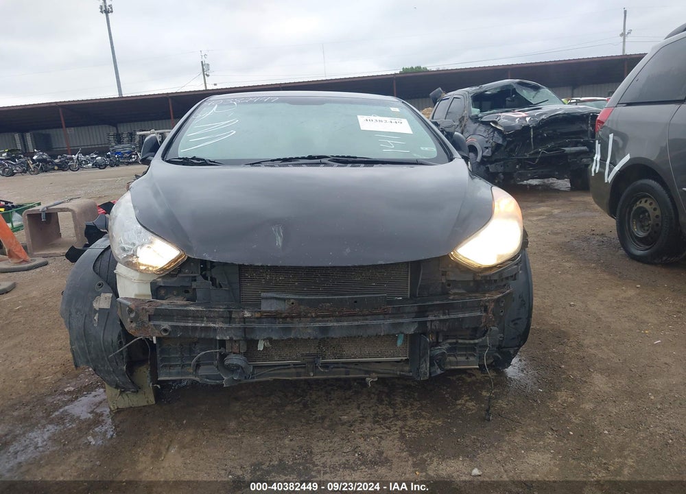 2012 HYUNDAI ELANTRA GLS VIN: 5NPDH4AE7CH141117