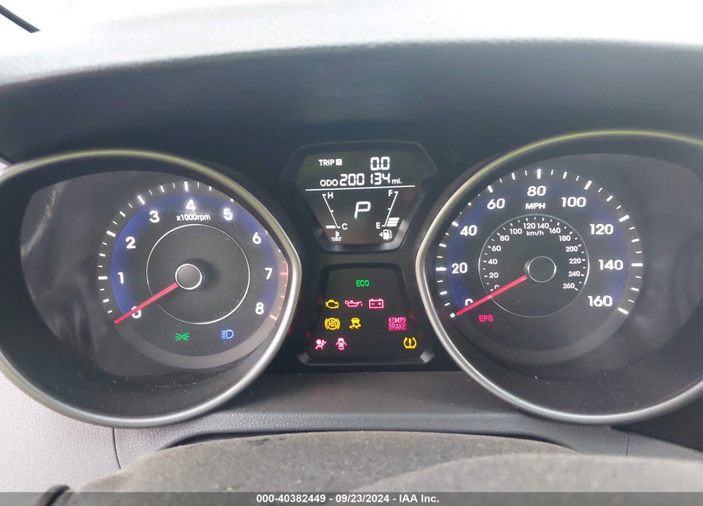 2012 HYUNDAI ELANTRA GLS VIN: 5NPDH4AE7CH141117