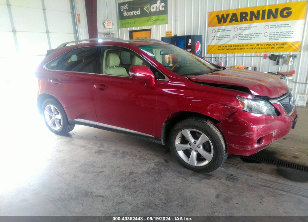 2010 LEXUS RX 350 VIN: JTJBK1BAXA2418065
