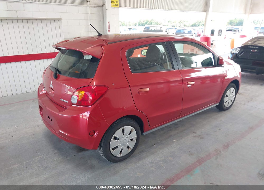 2015 MITSUBISHI MIRAGE DE VIN: ML32A3HJ1FH007086