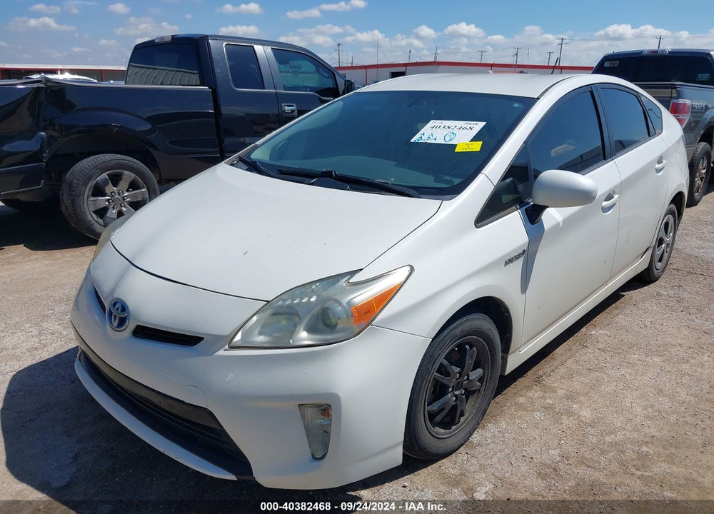 2013 TOYOTA PRIUS THREE VIN: JTDKN3DU5D5553471
