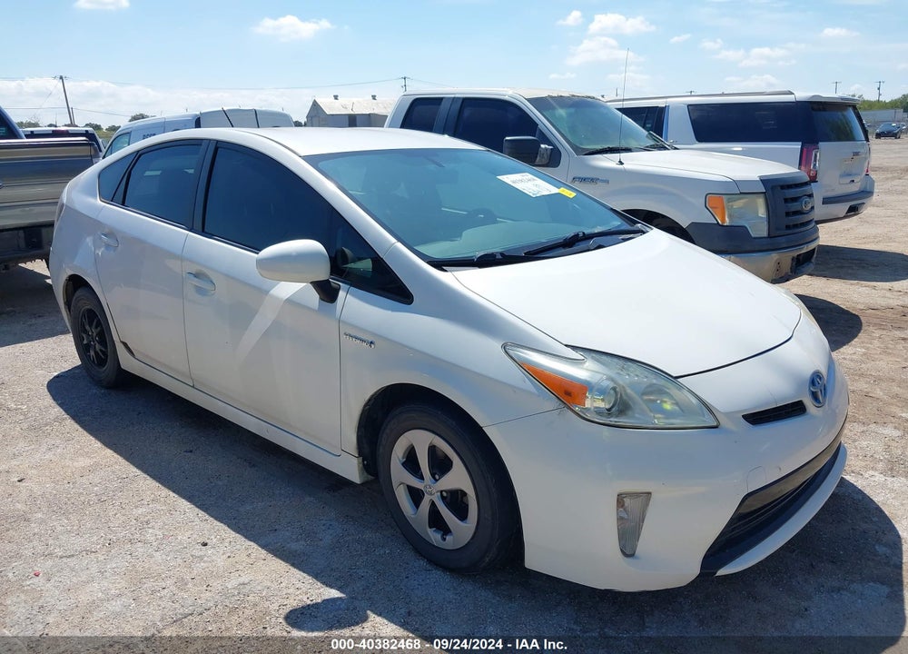2013 TOYOTA PRIUS THREE VIN: JTDKN3DU5D5553471