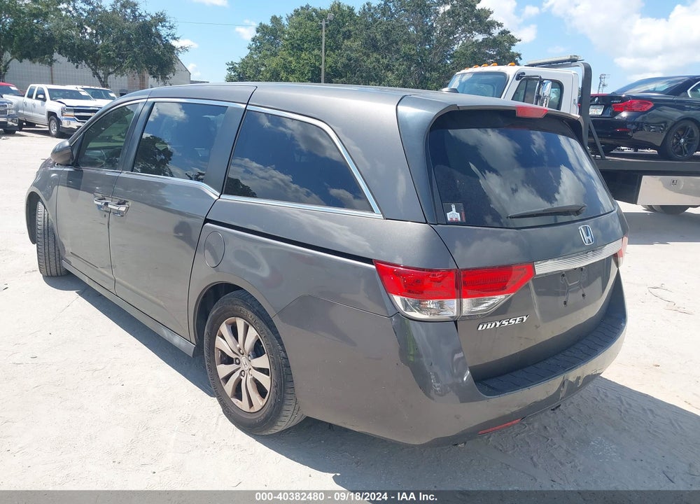 2015 HONDA ODYSSEY EX-L VIN: 5FNRL5H62FB017140