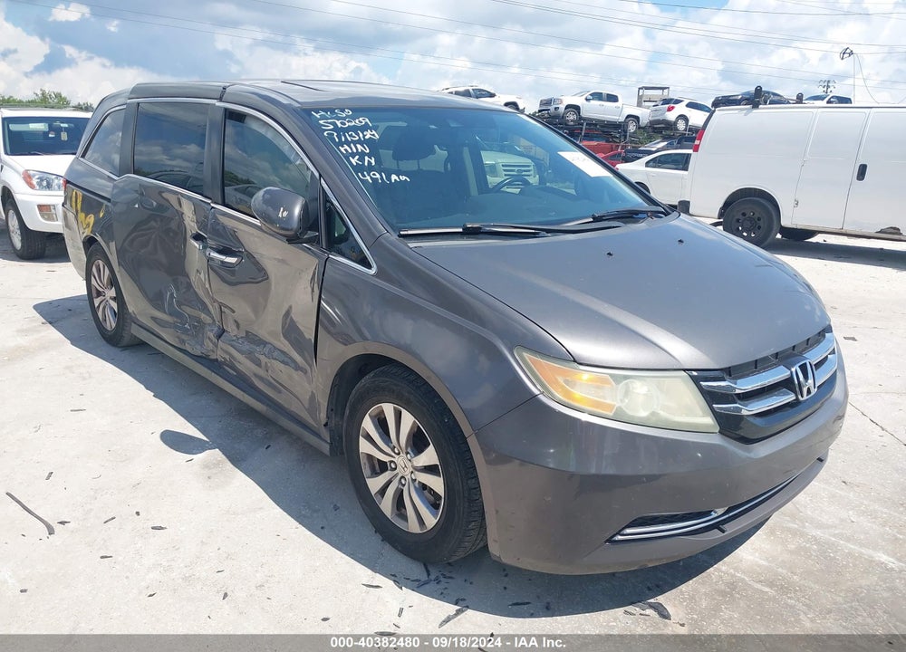 2015 HONDA ODYSSEY EX-L VIN: 5FNRL5H62FB017140