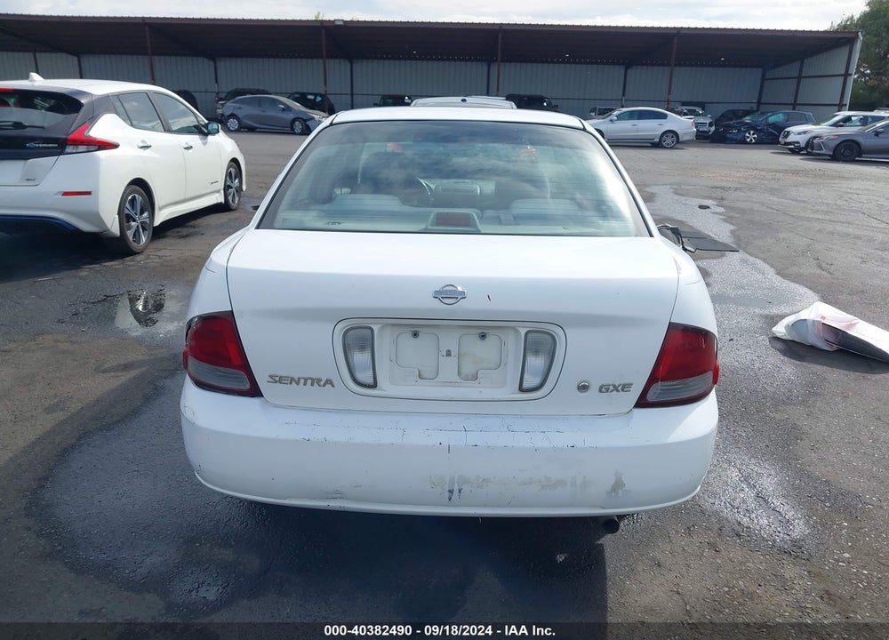 2002 NISSAN SENTRA GXE VIN: 3N1CB51A32L553746