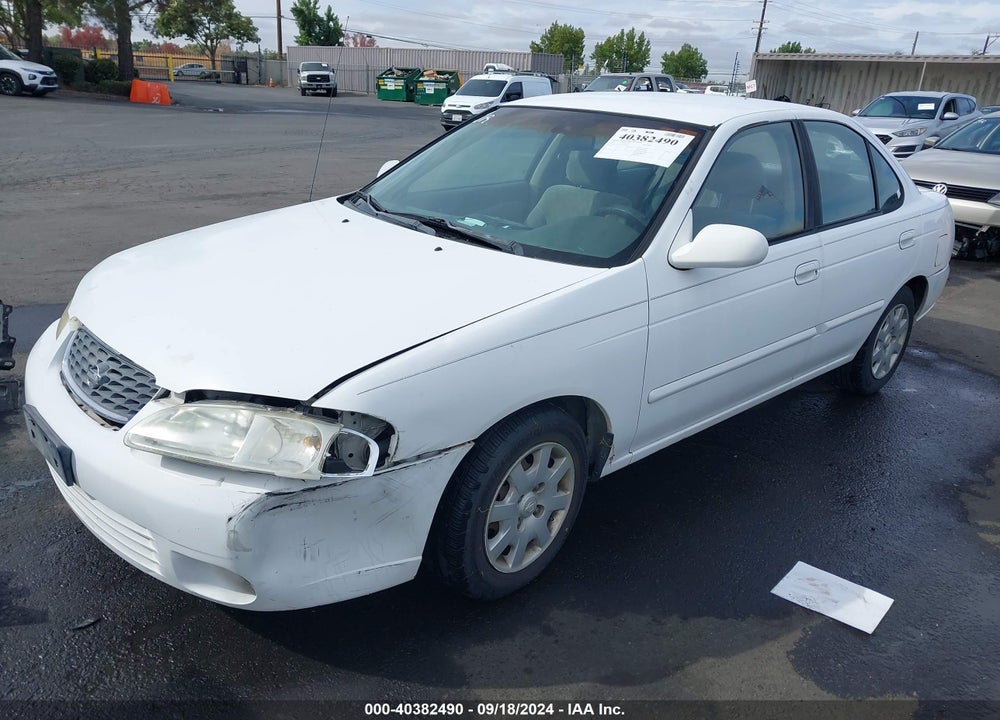 2002 NISSAN SENTRA GXE VIN: 3N1CB51A32L553746