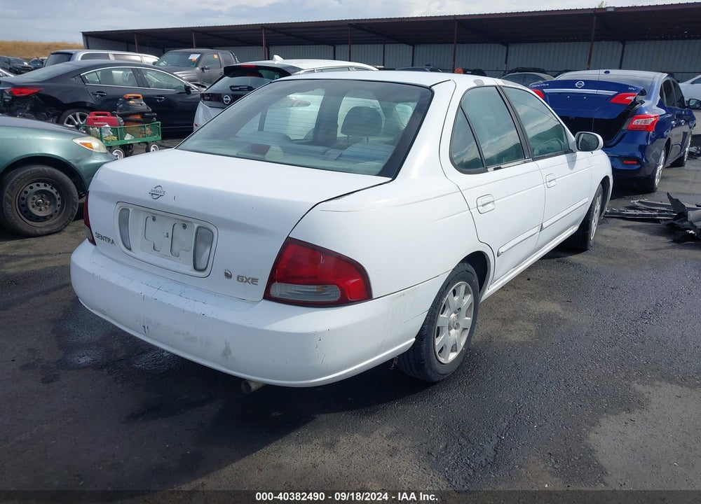 2002 NISSAN SENTRA GXE VIN: 3N1CB51A32L553746
