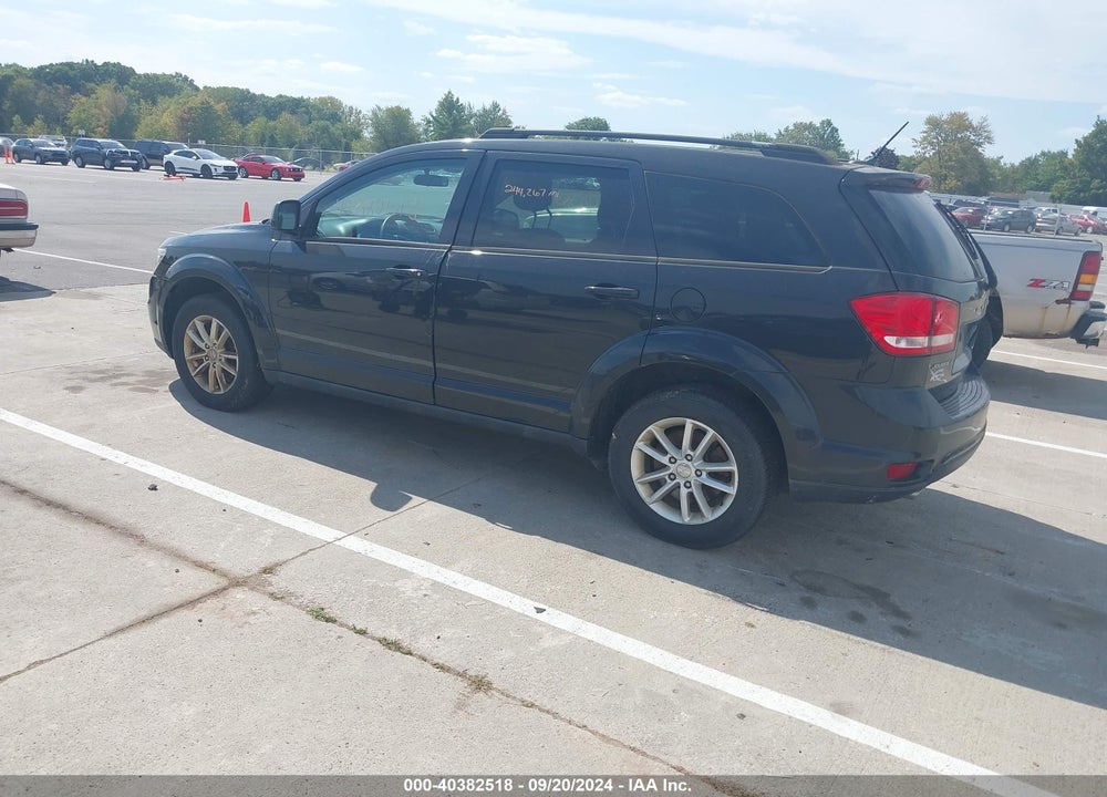 2013 DODGE JOURNEY SXT VIN: 3C4PDCBG9DT510693