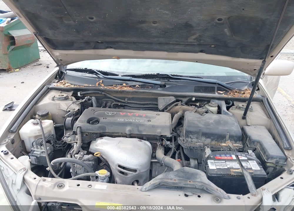 2005 TOYOTA CAMRY LE VIN: 4T1BE32K55U036983