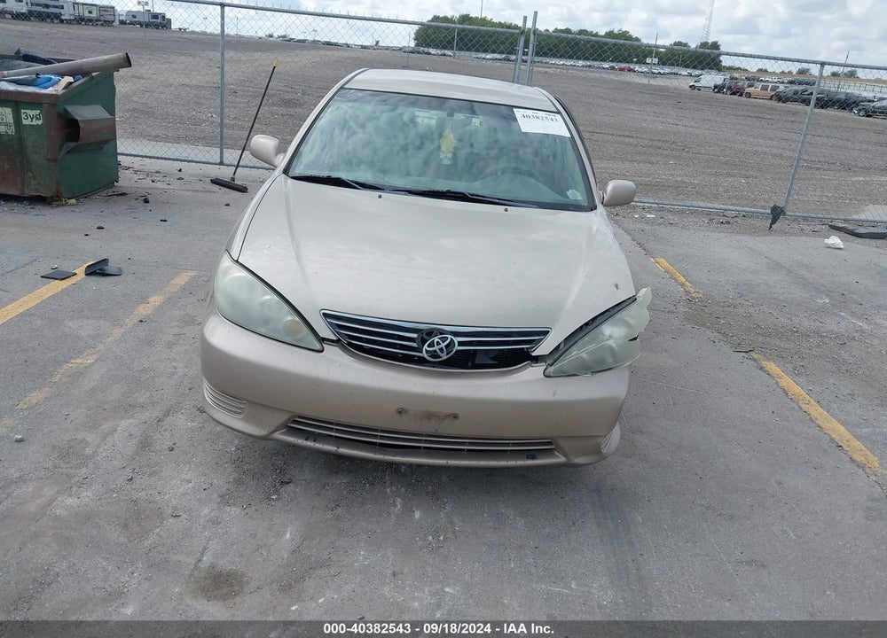 2005 TOYOTA CAMRY LE VIN: 4T1BE32K55U036983