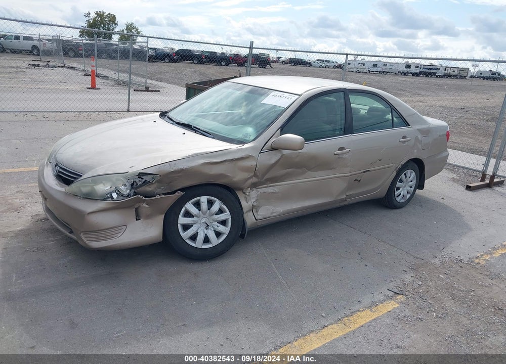 2005 TOYOTA CAMRY LE VIN: 4T1BE32K55U036983