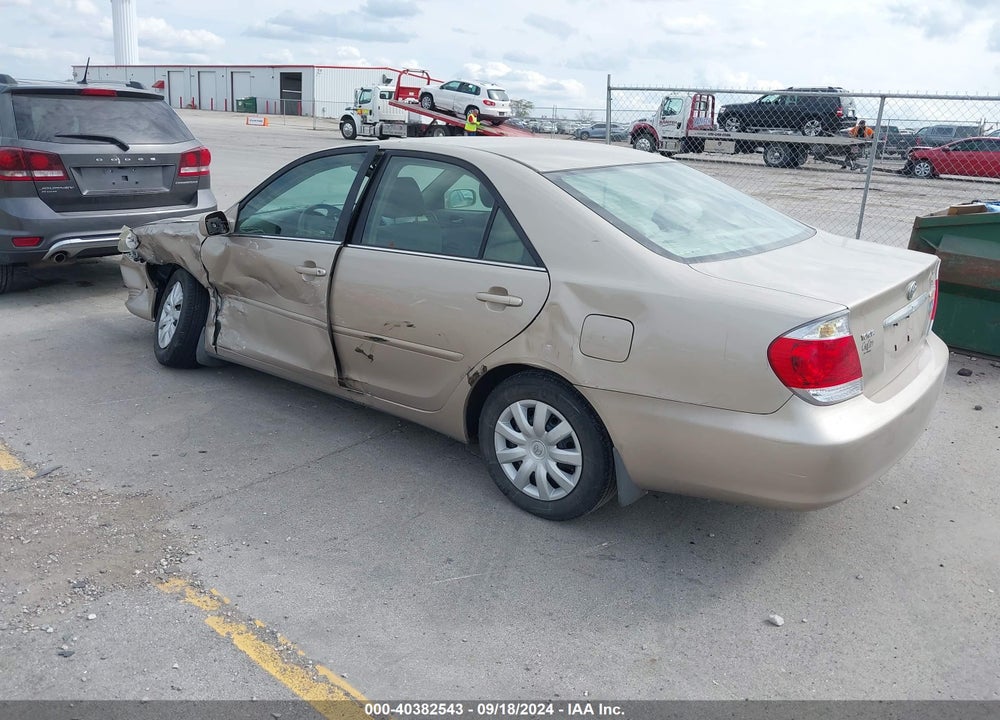 2005 TOYOTA CAMRY LE VIN: 4T1BE32K55U036983