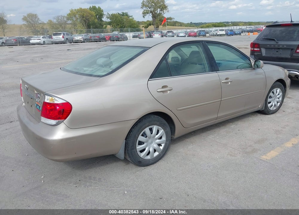 2005 TOYOTA CAMRY LE VIN: 4T1BE32K55U036983