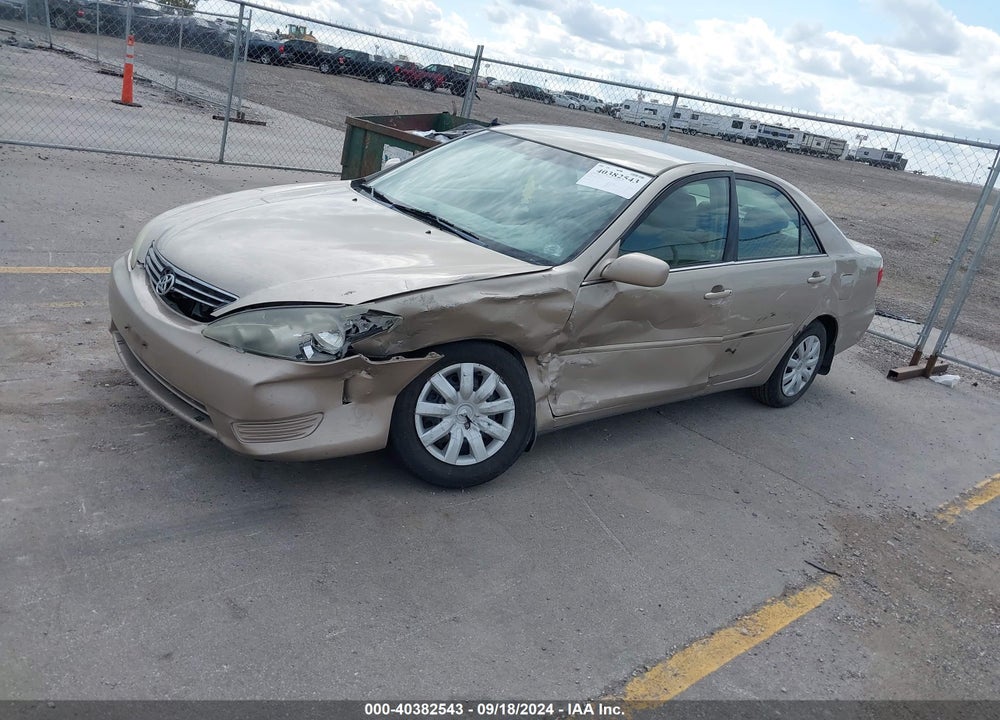2005 TOYOTA CAMRY LE VIN: 4T1BE32K55U036983