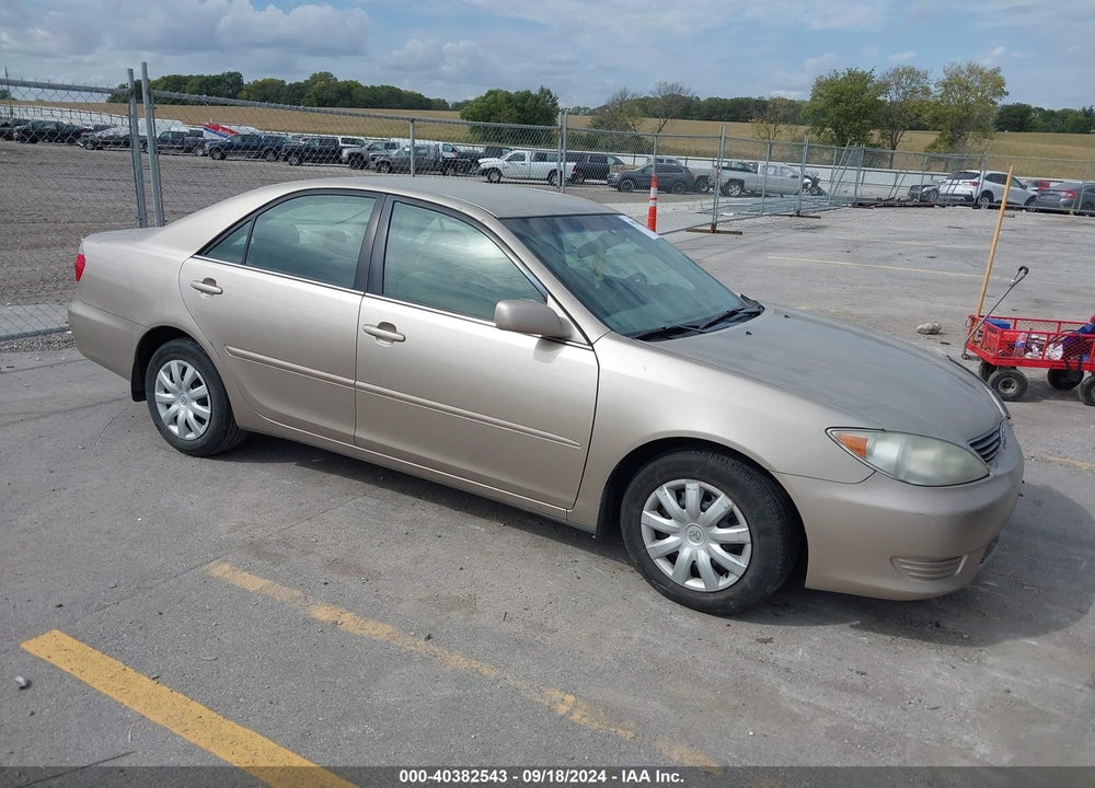 2005 TOYOTA CAMRY LE VIN: 4T1BE32K55U036983