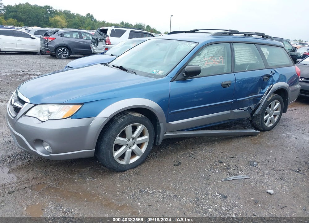 2009 SUBARU OUTBACK 2.5I VIN: 4S4BP61C297345062