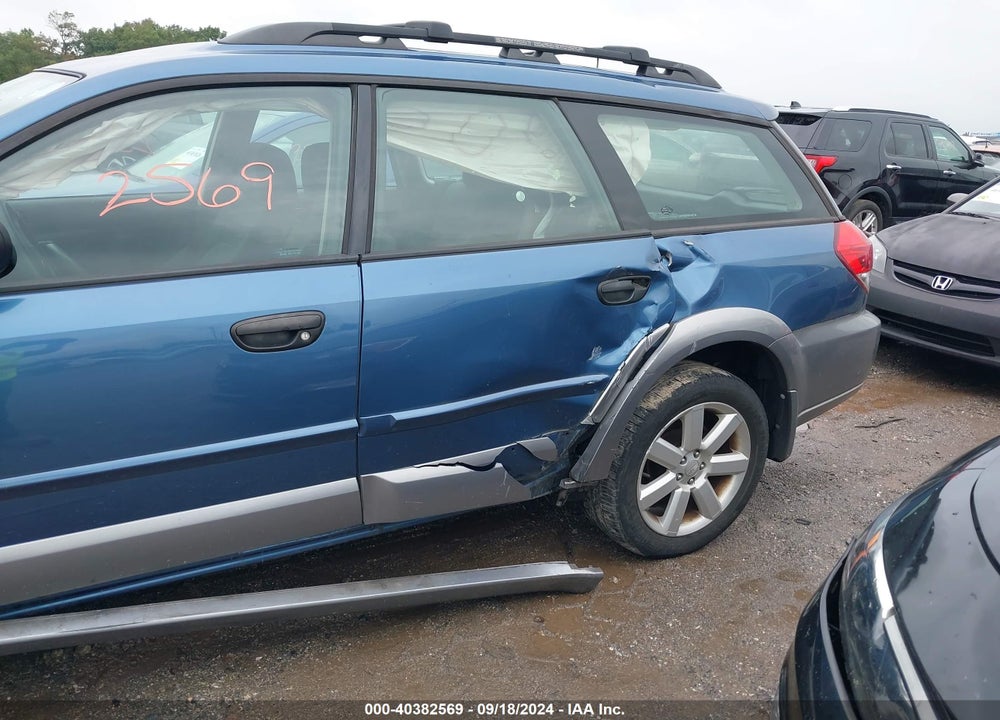 2009 SUBARU OUTBACK 2.5I VIN: 4S4BP61C297345062