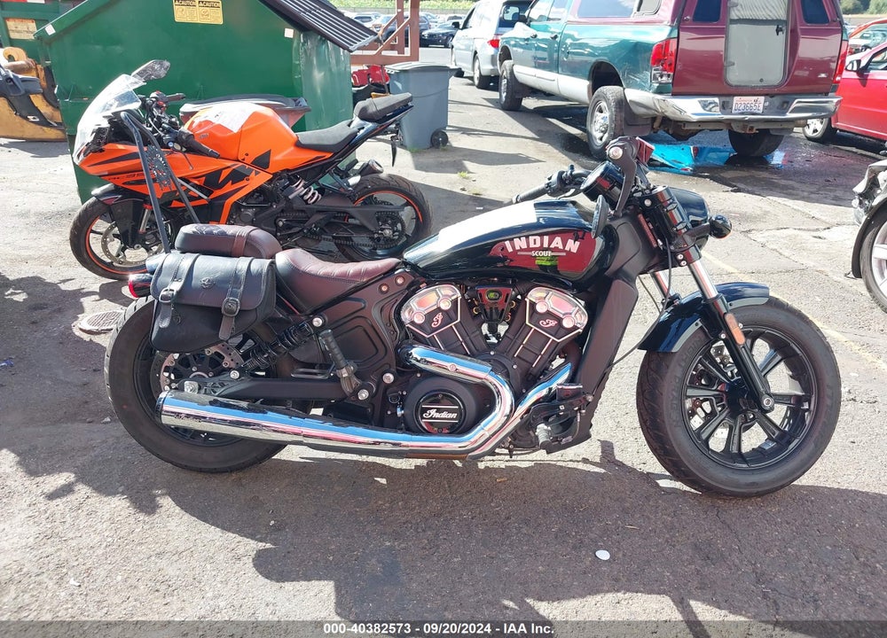 2021 INDIAN MOTORCYCLE CO. SCOUT BOBBER VIN: 56KMTB000M3166523