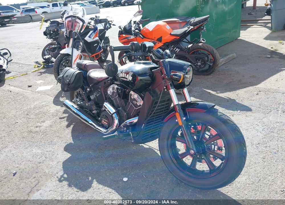 2021 INDIAN MOTORCYCLE CO. SCOUT BOBBER VIN: 56KMTB000M3166523
