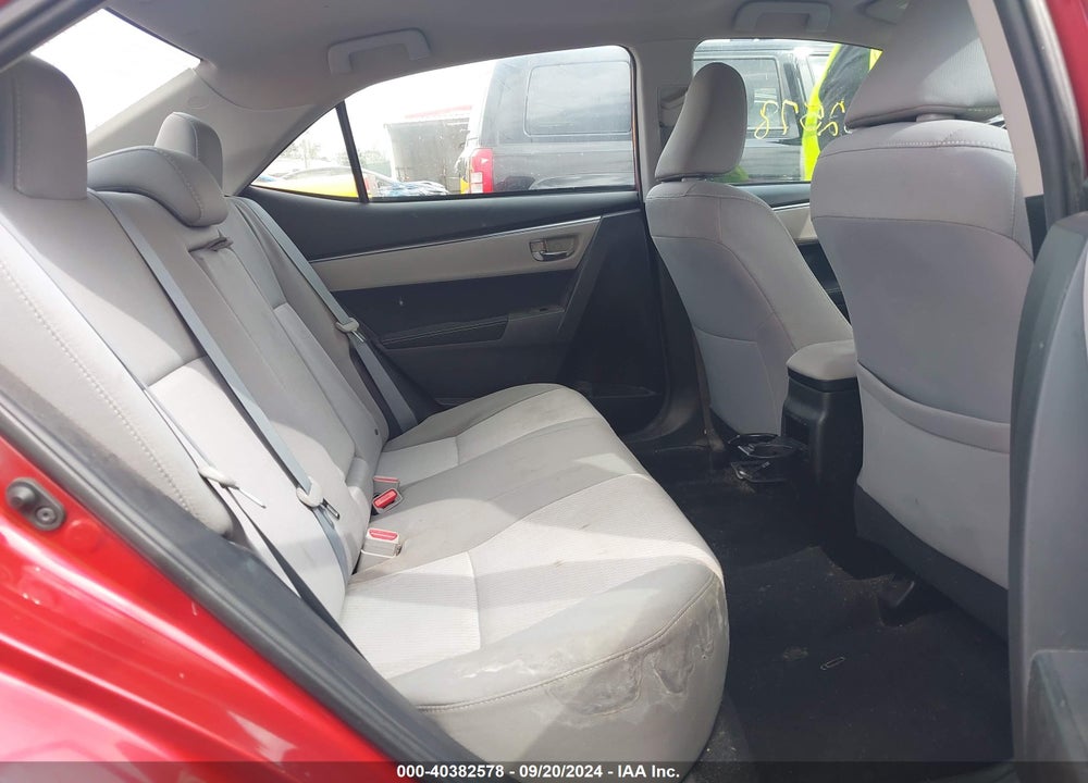 2015 TOYOTA COROLLA LE VIN: 5YFBURHE1FP333923