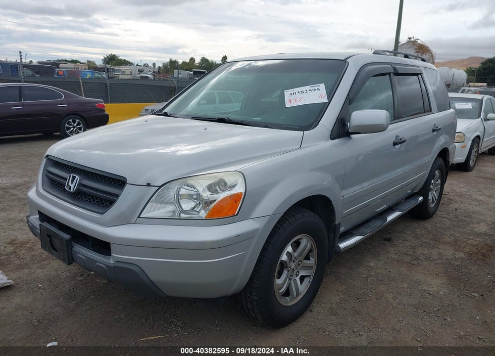2003 HONDA PILOT EX-L VIN: 2HKYF18793H591154