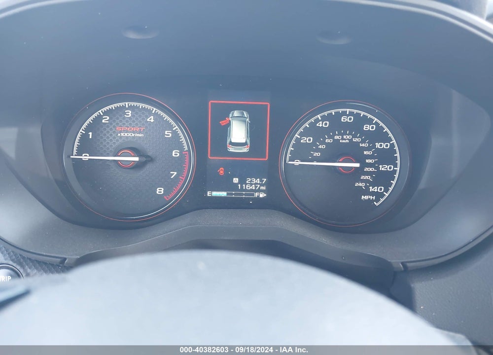 2023 SUBARU FORESTER SPORT VIN: JF2SKAJC4PH550509