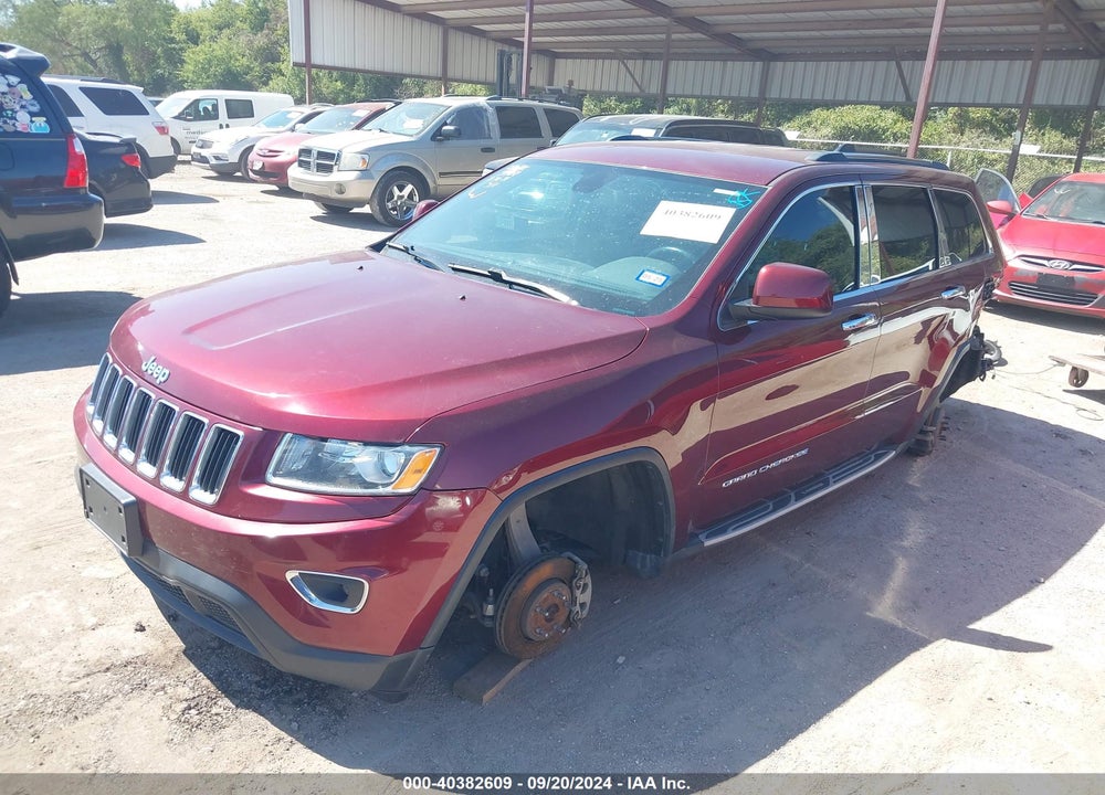 2016 JEEP GRAND CHEROKEE LAREDO VIN: 1C4RJFAG1GC325087