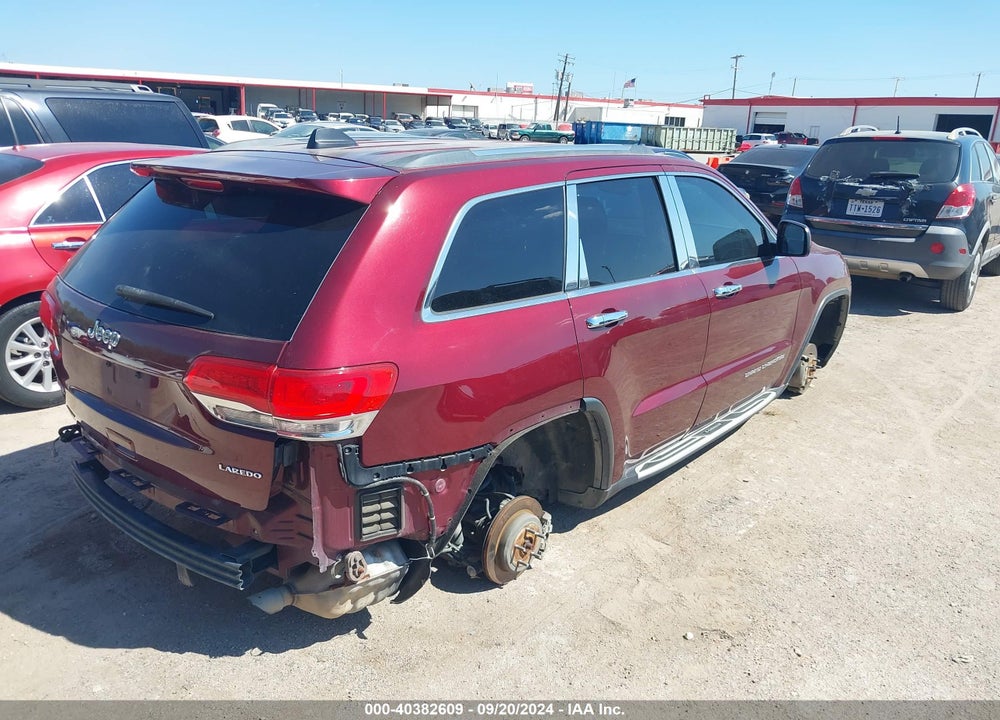 2016 JEEP GRAND CHEROKEE LAREDO VIN: 1C4RJFAG1GC325087