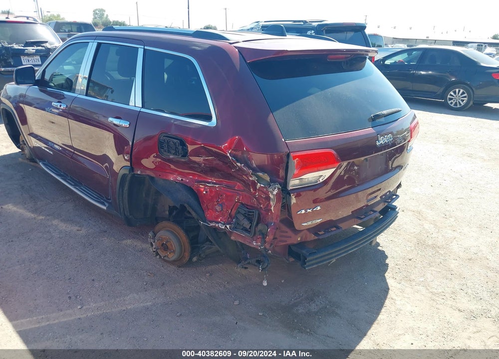 2016 JEEP GRAND CHEROKEE LAREDO VIN: 1C4RJFAG1GC325087