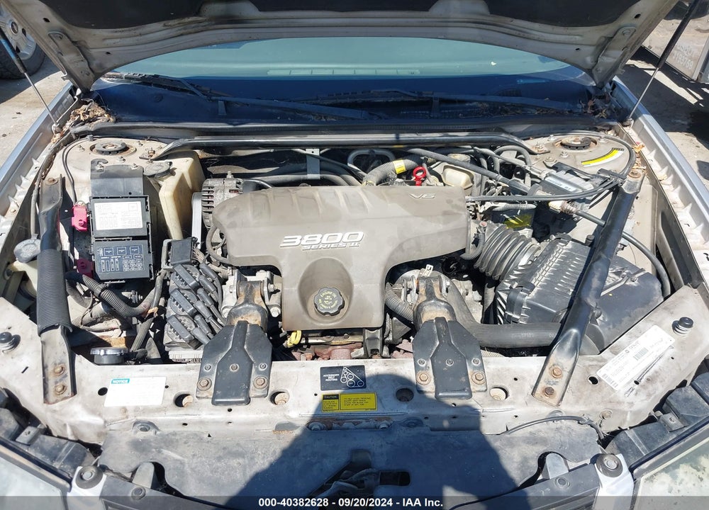 2000 CHEVROLET IMPALA LS VIN: 2G1WH55K0Y9278482