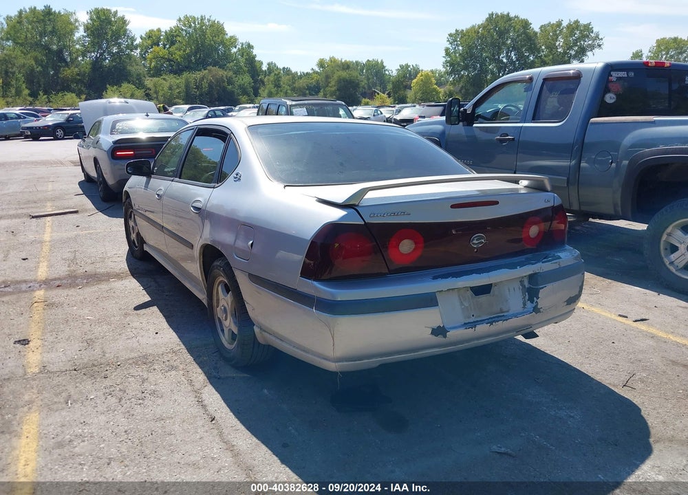 2000 CHEVROLET IMPALA LS VIN: 2G1WH55K0Y9278482