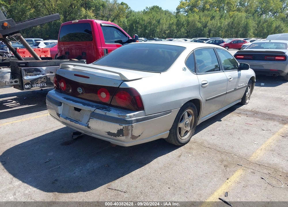 2000 CHEVROLET IMPALA LS VIN: 2G1WH55K0Y9278482