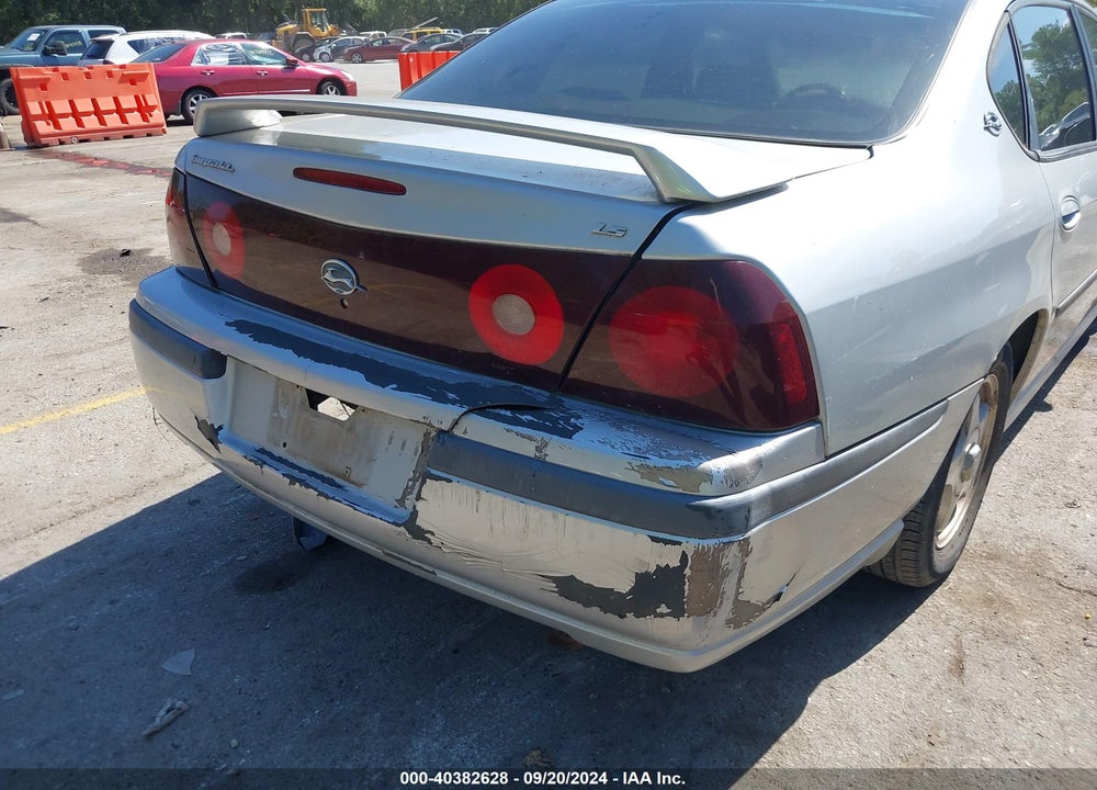 2000 CHEVROLET IMPALA LS VIN: 2G1WH55K0Y9278482