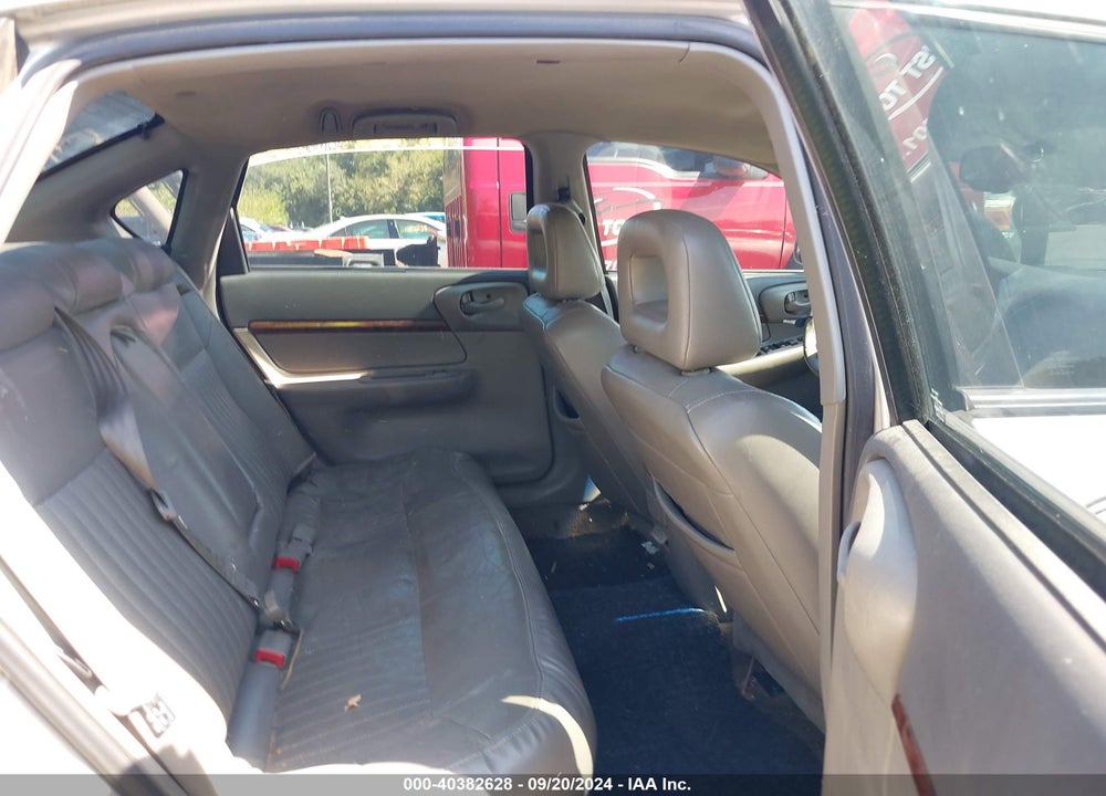 2000 CHEVROLET IMPALA LS VIN: 2G1WH55K0Y9278482