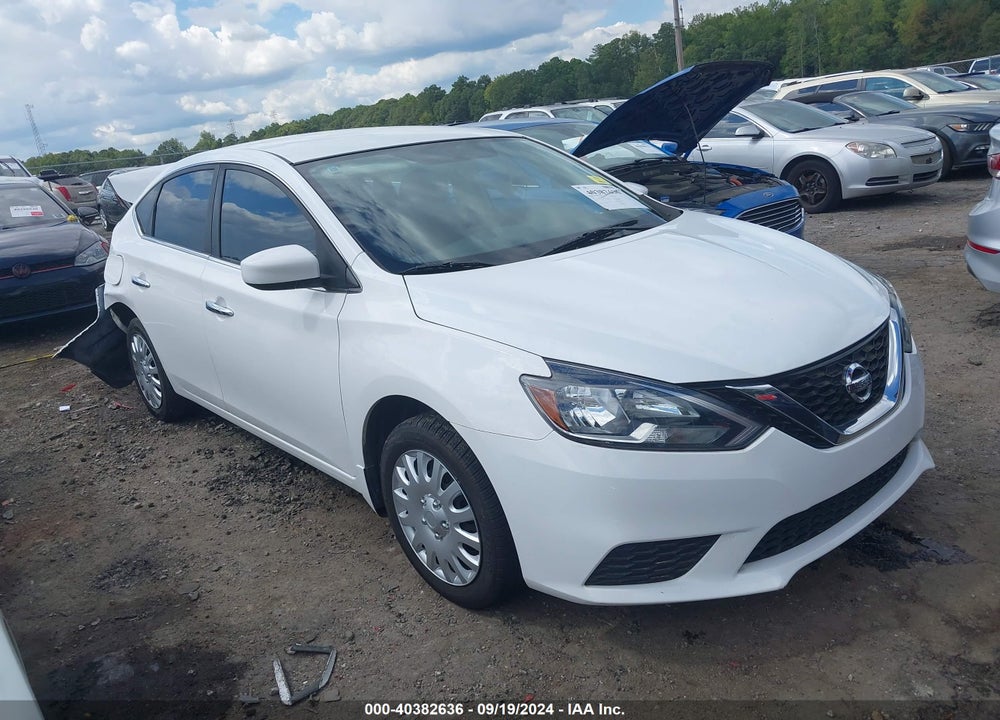 2016 NISSAN SENTRA S VIN: 3N1AB7APXGY322506