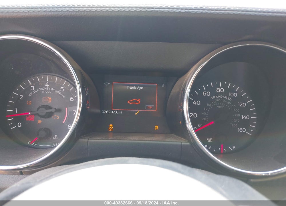 2016 FORD MUSTANG VIN: 1FA6P8CF2G5240576