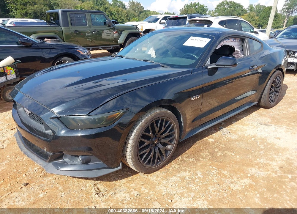 2016 FORD MUSTANG VIN: 1FA6P8CF2G5240576
