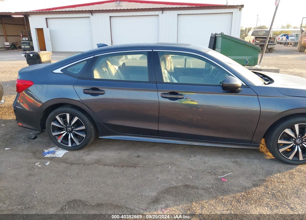 2022 HONDA CIVIC EX VIN: 2HGFE1F7XNH315155