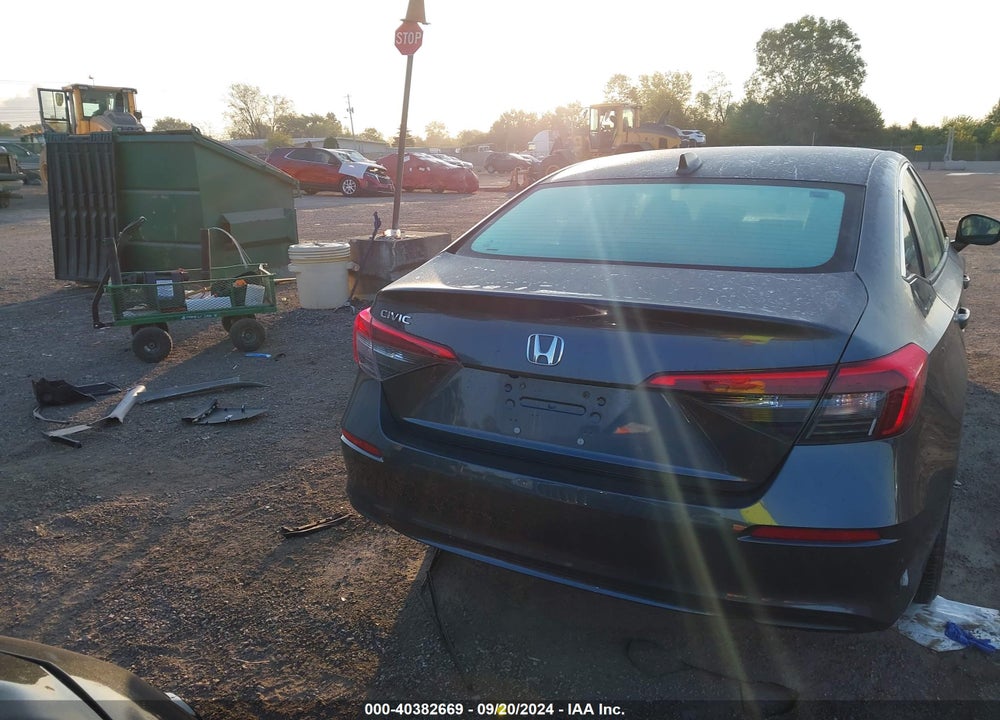 2022 HONDA CIVIC EX VIN: 2HGFE1F7XNH315155